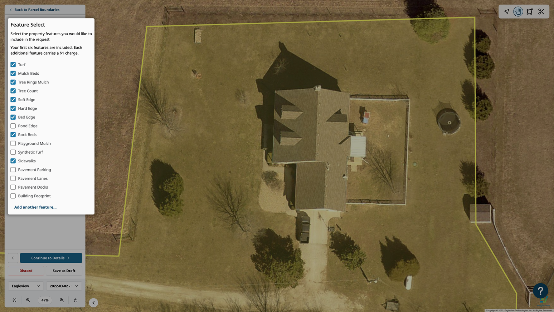 Product Illustration | House Sitemap + Feature Select Modal