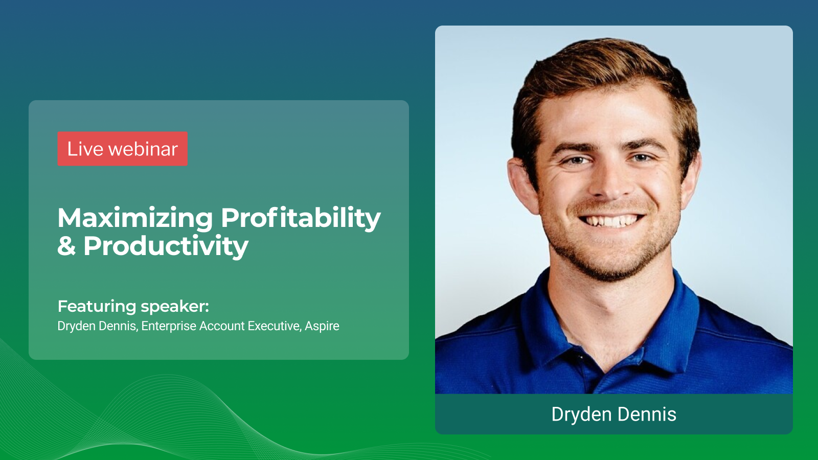 Maximizing Profitability & Productivity